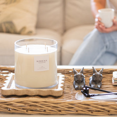 AMITIE - Lychee & Peony Large Deluxe Candle